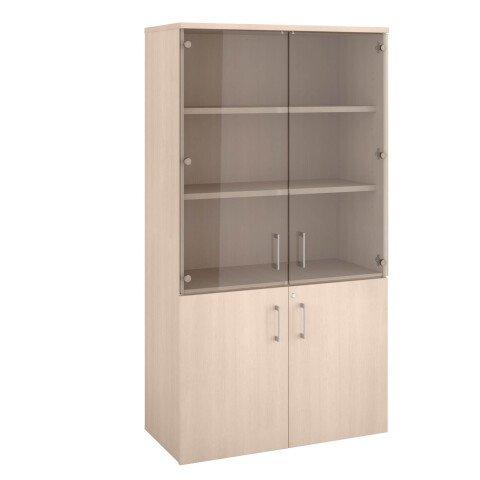 PORTES VERRE ECLA POUR BIBLIOTHÈQUE HAUTE ECLA H 182 X L 80 CM - LOT DE 2