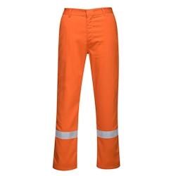 Portwest - Pantalon de travail résistant à la flamme BIZWELD IONA Orange Taille M - M orange BZ14ORRM_0