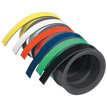 RUBAN MAGNÉTIQUE, (L)1.000 X (P)20 X (H)1 MM, VERT