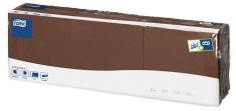 SERVIETTE COCKTAIL JETABLE CACAO 23 X 23 CM (VENDU PAR 300)