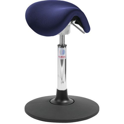 SIÈGE DALTON SWAY FLEXMATIC - TISSU 3D - BAS - BLEU - GLOBAL PROFESSIONAL SEATING