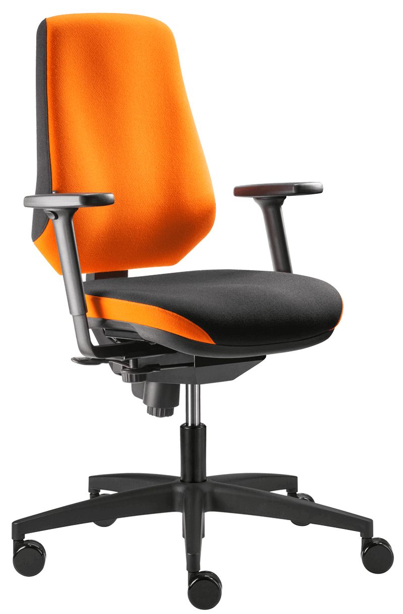 T4.1 LM - Chaise de bureau ergonomique TERGON - Hauteur d'assise réglable 42 à 54 cm - Système TwinComfort_0