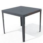 TABLE CARRÉE COLOMBINE