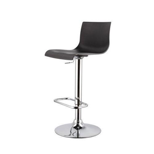 TABOURETS SACRAMENTO PIED ALU ASSISE NOIRE - MEET BY PAPERFLOW