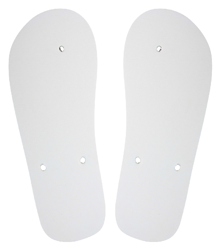 Tongs publicitaires personnalisables en PE avec brides en PVC - Minimum 50 paires_0