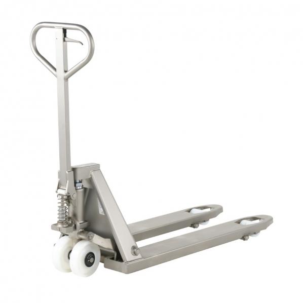 Transpalette manuel inox 2000 kg - Pompe inox - Fabriqué au Danemark_0