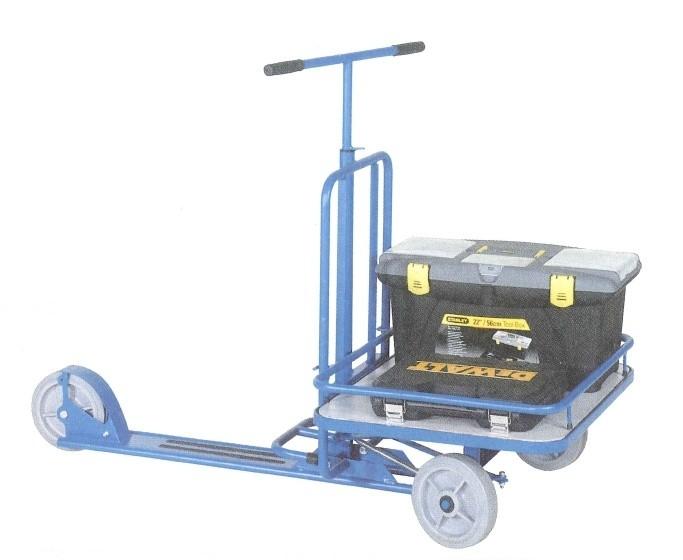 Trottinette à plateforme Rolléco - Capacité 150 Kg - 3 roues pour transport et préparation de commandes_0