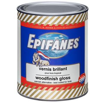 Vernis brillant Woodfinish avec filtre UV - résine alkyde, huile de bois, phénol - protection UV_0