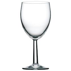 Verres à pied Utopia Saxon 340 ml marqués à 125 ml 175 ml et 250 ml (lot de 48) - E-DL214_0