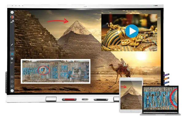 ÀÉcran interactif SMART Board MX075 V4 avec iQ, sans sortie_0