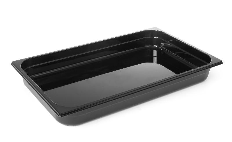 Bac gastronorme 1/1 65 mm polycarbonate noir - 862209_0