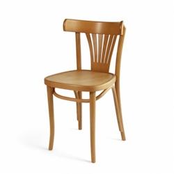 Bistromania Chaise de bistrot HALLES - Bois naturel - A788-HONEY02_0