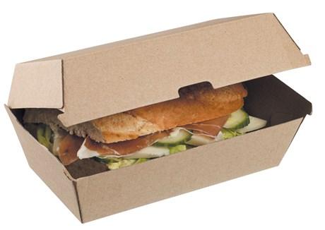 BOITE SANDWICH PREMIUM SOLIA 15.5 X 12.5 CM (VENDU PAR 200)