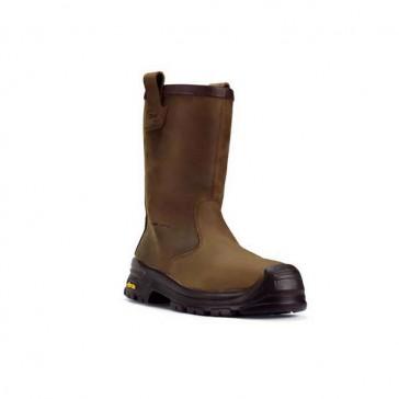 Bottes de sécurité STEP'GOLD S3 CI HRO SRC - Pointure 38 - Cuir pleine fleur hydrofuge - OPSIAL_0