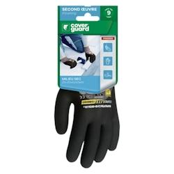 Coverguard - Gants manutention milieu sec enduit nitrile paume 3/4 dos EUROLITE 15N606D (Pack de 5) Gris Taille 11 - gris 3435240019111_0