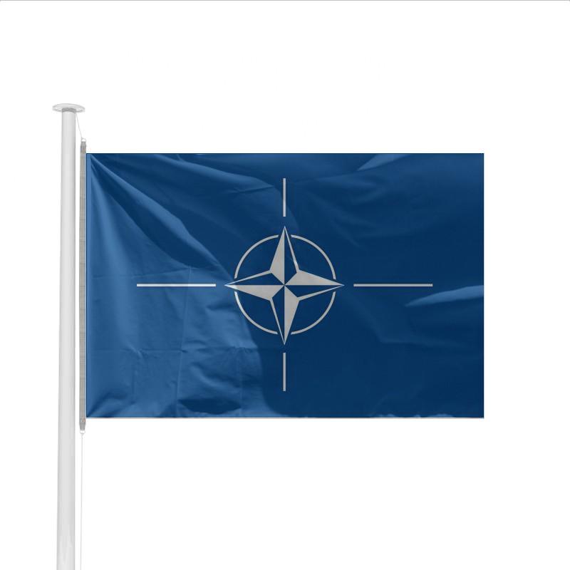 Drapeau - Couleurs de l'OTAN - Usage intérieur/extérieur - Achat drapeau_0