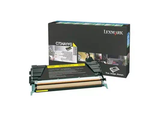 Lexmark C734A1YG Cartouche de toner 1 pièce(s) Original Jaune_0
