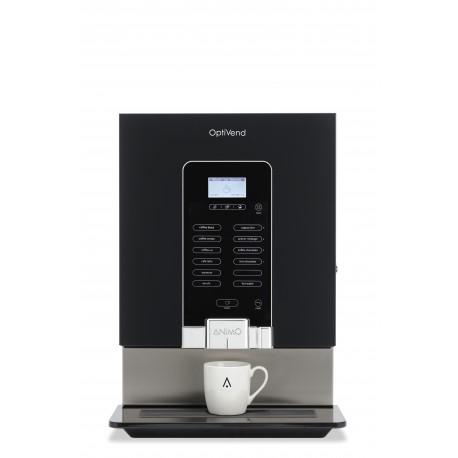 Machine à café soluble expresso Optivend 42 NG Animo - 4 bacs inox, éclairage LED, 360 tasses/heure_0
