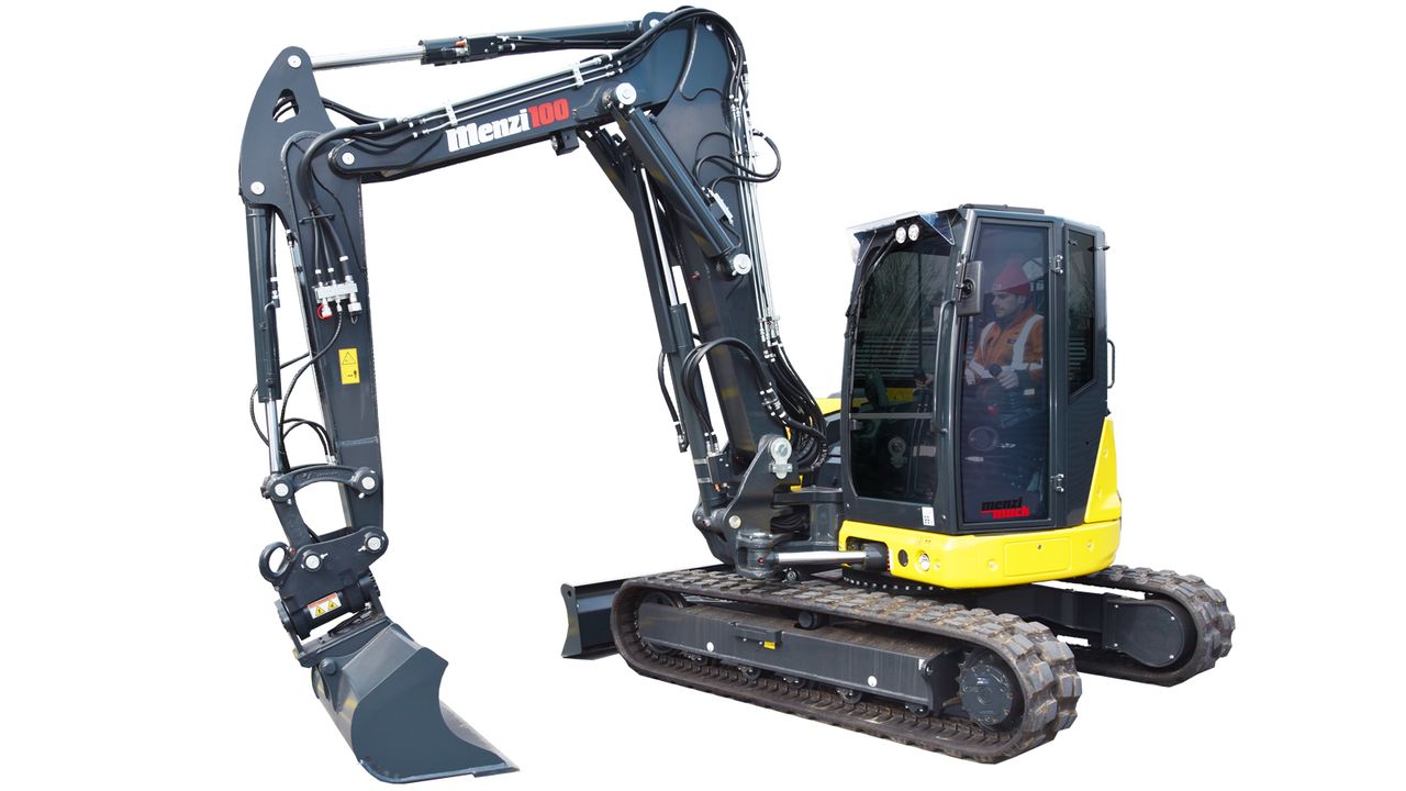 Mini-pelles 10t - Menzi Muck AG 100VA - Excavateur à chenilles de 10 tonnes_0