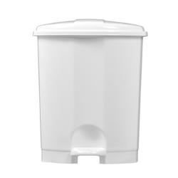 Rossignol - Poubelle à pédale 7L PRIMA - blanc plastique polypropylène 91151_0