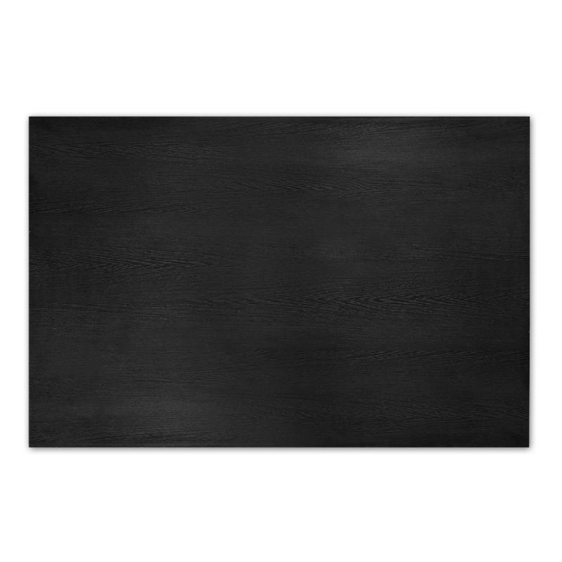 TABLE - ~ 110 X 70 CM - NOIR PROFESSIONNEL_0