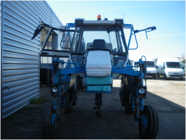 Tracteur enjambeur Bobard 90/100 - 3 rangs - Réf : 5326 - voie 205, hauteur passage 140, avec PO et centrale hydraulique_0