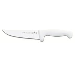 Couteau à viande Tramontina Pro 20cm - Inox chrome-molybdène avec manche antibactérien blanc_0