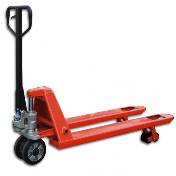 Transpalette manuel 2500 kg - Pompe galvanisée - Timon rotation 200° - Rolléco_0