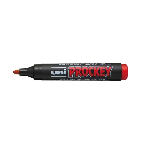 UNI MITSUBISHI Uni-Ball Prockey Type de pointe Rouge marqueur - rouge M 122 R_0