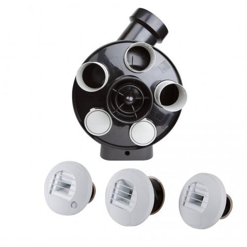 VMC SIMPLE FLUX HYGRORÉGLABLE TYPE B - HYGRO PENTA ES AXELAIR