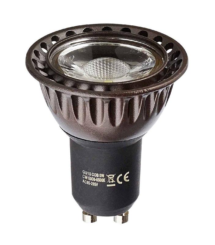 AMPOULE LED GU10 COB 5W 350LM (ÉQUIV 40W) BLANC CHAUD 45° HIPOW devis