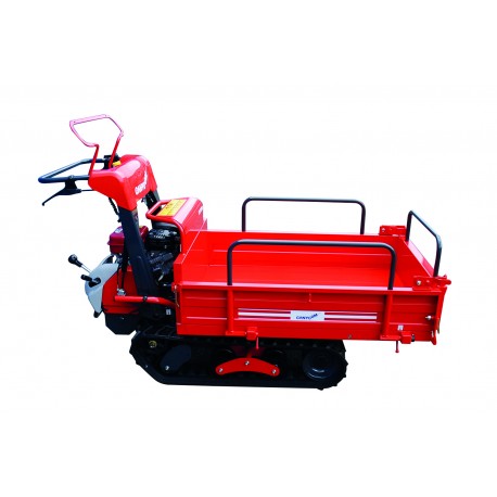 Mini-transporteur Imer BP 35 - 350 kg - moteur Honda GX 120 - chenilles caoutchouc_0