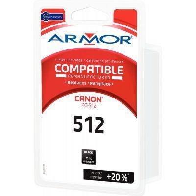 Cartouche d'encre compatible Canon PG512 noir - Garantie 3 ans - Fabricant ARMOR_0