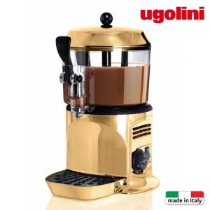 Chocolatière professionnelle Ugolini - 3 litres couleur or avec thermostat réglable et nettoyage facile_0