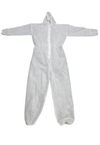 Combinaison hygiène jetable - Lot de 50 - Polypropylène non tissé - Taille M à XXL - Usage unique_0