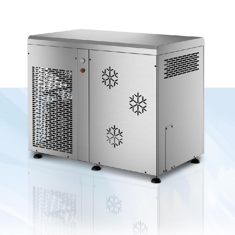 Fim 400 - Machine à glace écailles en acier inox - Production 400 kg/24h - Glace sèche à -7°C_0