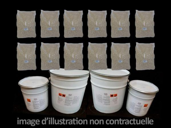 Granulat - Kit de pose de 4,5m² - Résine prédosée_0