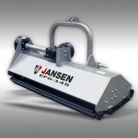 Gyrobroyeur EFG 145CM - Jansen - Tracteur 20-30 CV - Largeur de coupe 142 cm - 24 couteaux durcis_0