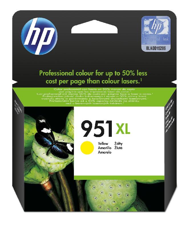 HP 951XL cartouche d'encre jaune grande capacité authentique_0
