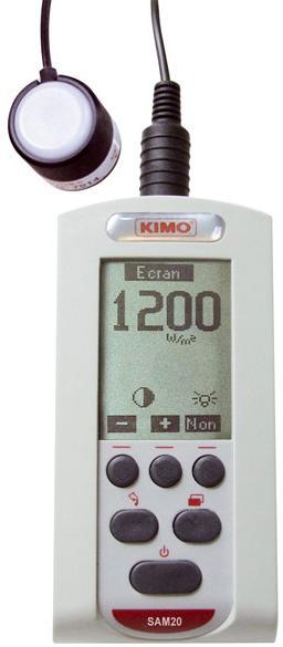 Solarimètre/radiomètre, 1300w-500kwh/m2, enregistreur 3 jours, qualisol, qualipv, grs - KIMSAM20_0