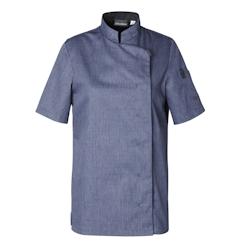 Molinel Veste de cuisine femme Shade bleu T.0 - XXS Tissu 06673641160_0