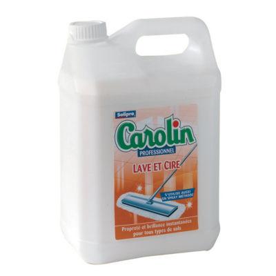 Nettoyant sols Carolin Professionnel lave et cire 5 L_0