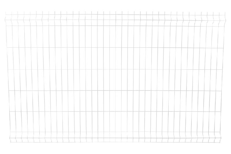 Panneau rigide h. 1,73 x l. 2 m - fil 4 mm - blanc - Clôture métallique_0