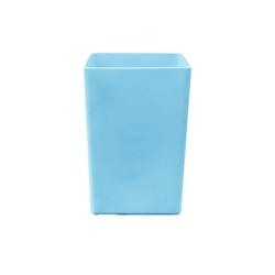 PLAST'UP ROTOMOULAGE Pot de fleur carré suerte 109l - BLEUPASTEL - bleu plastique 0637962081862_0