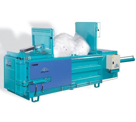 Presse à balle horizontale KNL 160 - 160 kN - Ouverture de remplissage 1400x800 mm - Usage multiple_0