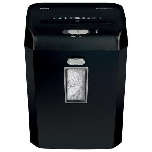 Rexel destructeur promax qs rex823 détruit 8 feuilles, coupe croisée, sécurité p4,corbeille 23l 2104583eu_0
