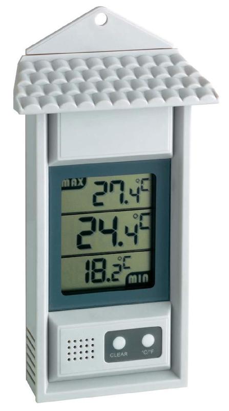 Thermomètre électronique - à mémoires - température minima/maxima #3109t_0