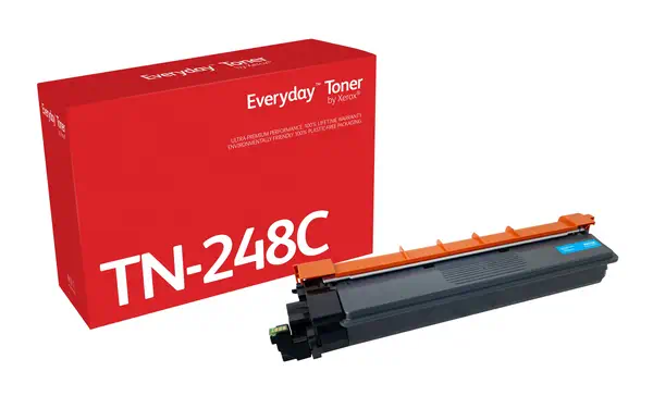 Toner Cyan Everyday¢ de Xerox compatible avec Brother TN248C, Capacité standard_0