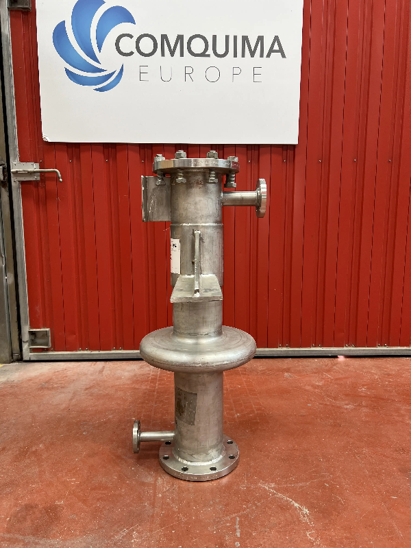 Échangeur tubulaire en inox 316L d'occasion - 1,2 m2 - Référence : C6632_0