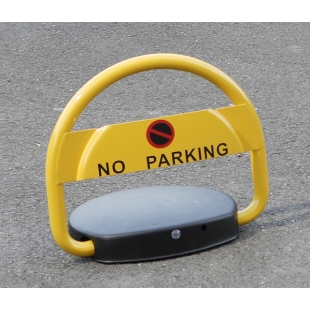 Barrière rabattable de parking standard - Mottez - Arceau anti-stationnement automatique avec télécommande_0